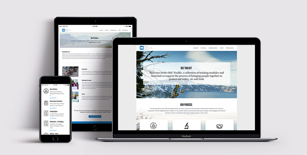 web-page Portland Web Design